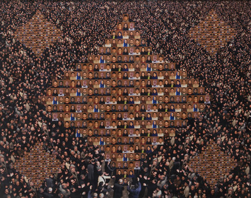 Sadegh Tirafkan, Human Tapestry, 2010