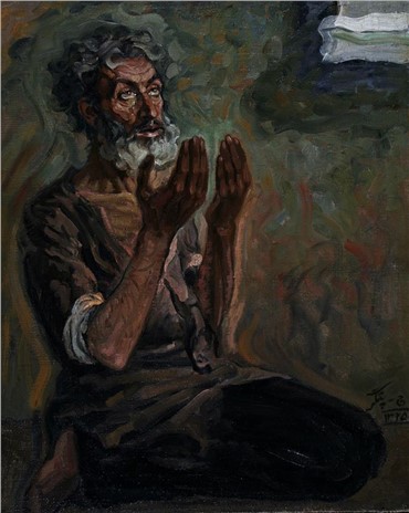 Painting, Jafar Petgar, Adytum, 1946, 6900