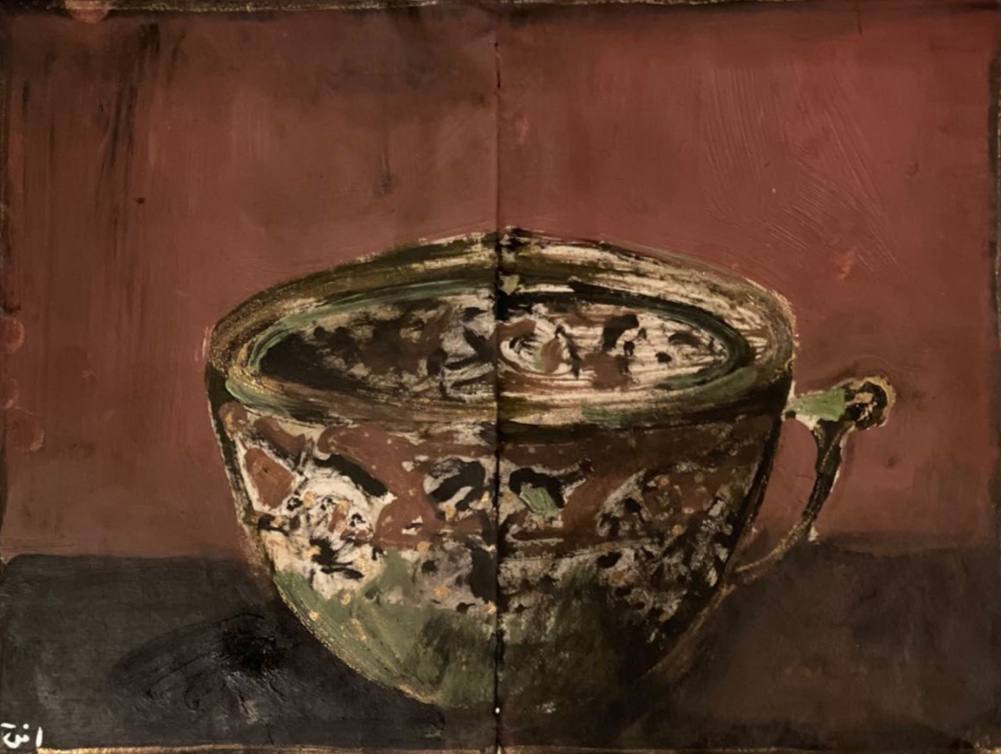 Ofogh Hosseini, Tea Cup, 2024