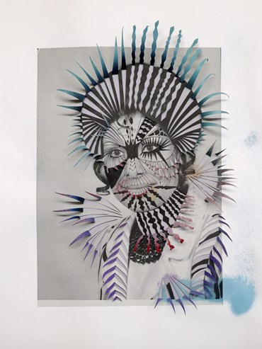 , Hoda Tawakol, Fragments of Return No 7, 2025, 78127