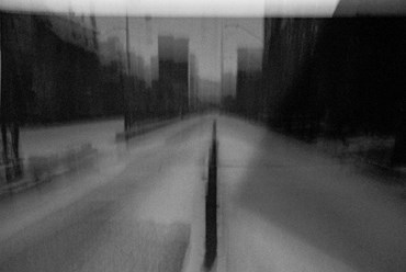 Nasrin Larijani, Night, Valiasr Street, 01:29:01 P.M, 2023, 0