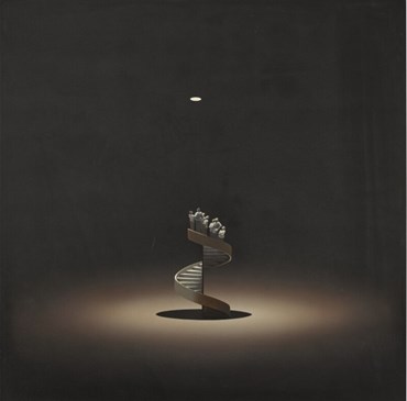 Painting, Mehdi Ghadyanloo, Anticipation of Sin, 2015, 82817