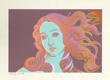 , Andy Warhol, Details of Renaissance Paintings (Sandro Botticelli, Birth of Venus, 1482), 1984, 78365