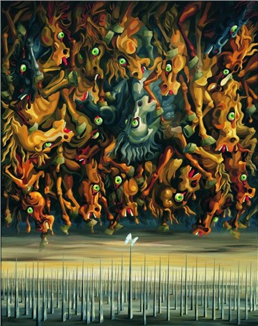 Painting, Ali Akbar Sadeghi, Untitled, 2008, 27566