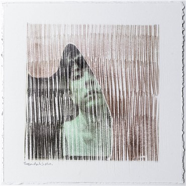 Printmaking, Sasan Abri, Untitled, 2020, 34049
