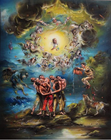 Painting, Nafiseh Emran, Untitled, 2017, 76716