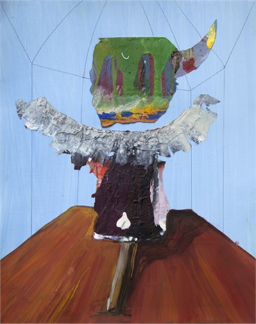 Painting, Hesam Rahmanian, Scarecrow, 2012, 1502