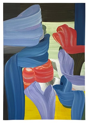 Painting, Moje Assefjah, My window in Spring, 2024, 78210