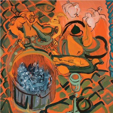 Painting, Rokni Haerizadeh, Untitled, 2007, 7662