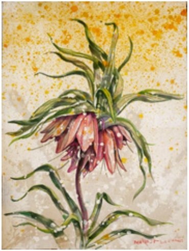 Painting, Behrang Samadzadegan, The Witness, 2024, 75733