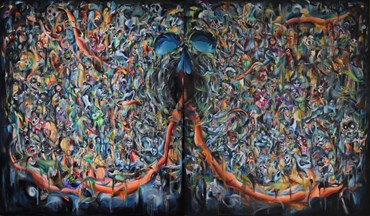 Painting, Nafiseh Emran, Look at Me, 2013, 76709