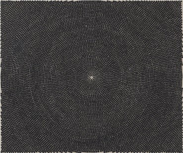 Painting, YZ Kami (Kamran Yousefzadeh), Black Dome I, 2014, 18830