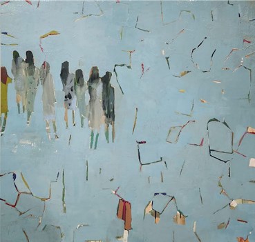 Painting, Leily Derakhshani, The Ocean of Love, 2023, 69732