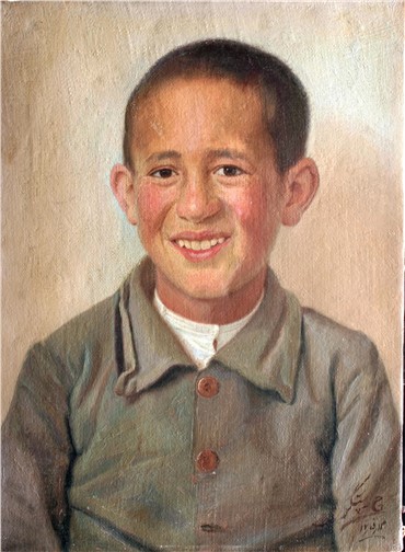 Painting, Jafar Petgar, Artist's Brother, 1935, 6859