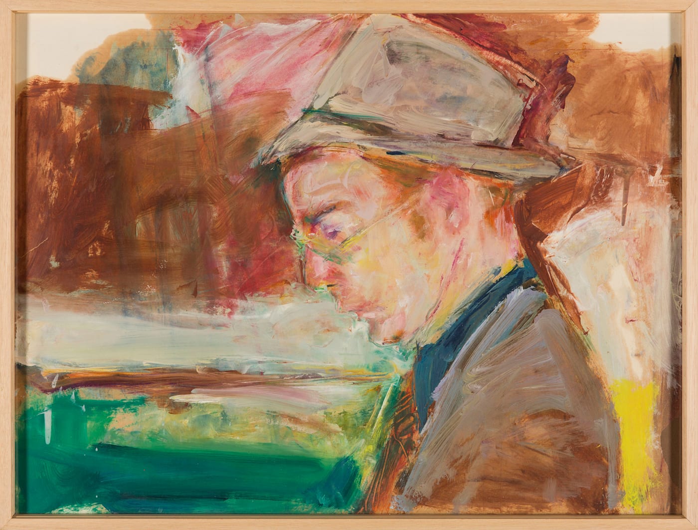 Patric Angus, Man With Hat, 1979