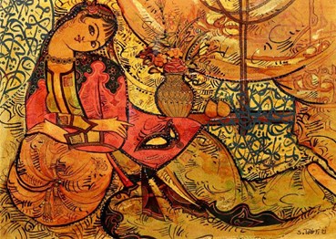 Painting, Sadegh Tabrizi, Untitled, , 64606