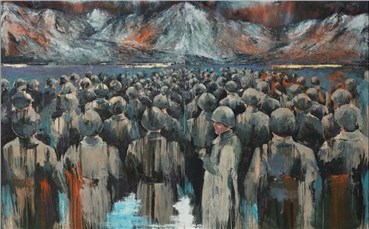 Painting, Amirhossein Zanjani, Marathon, 2013, 2676