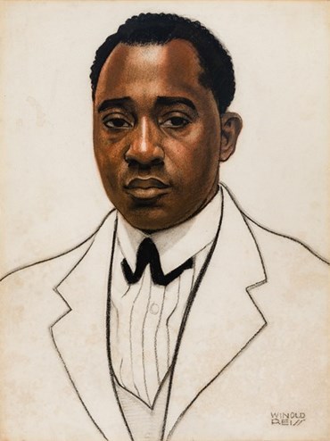 , Winold Reiss, Portrait of Robert Nathaniel Dett, 1925, 63614