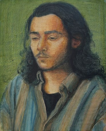Painting, Fatima Faraji, portrait, 2021, 72719