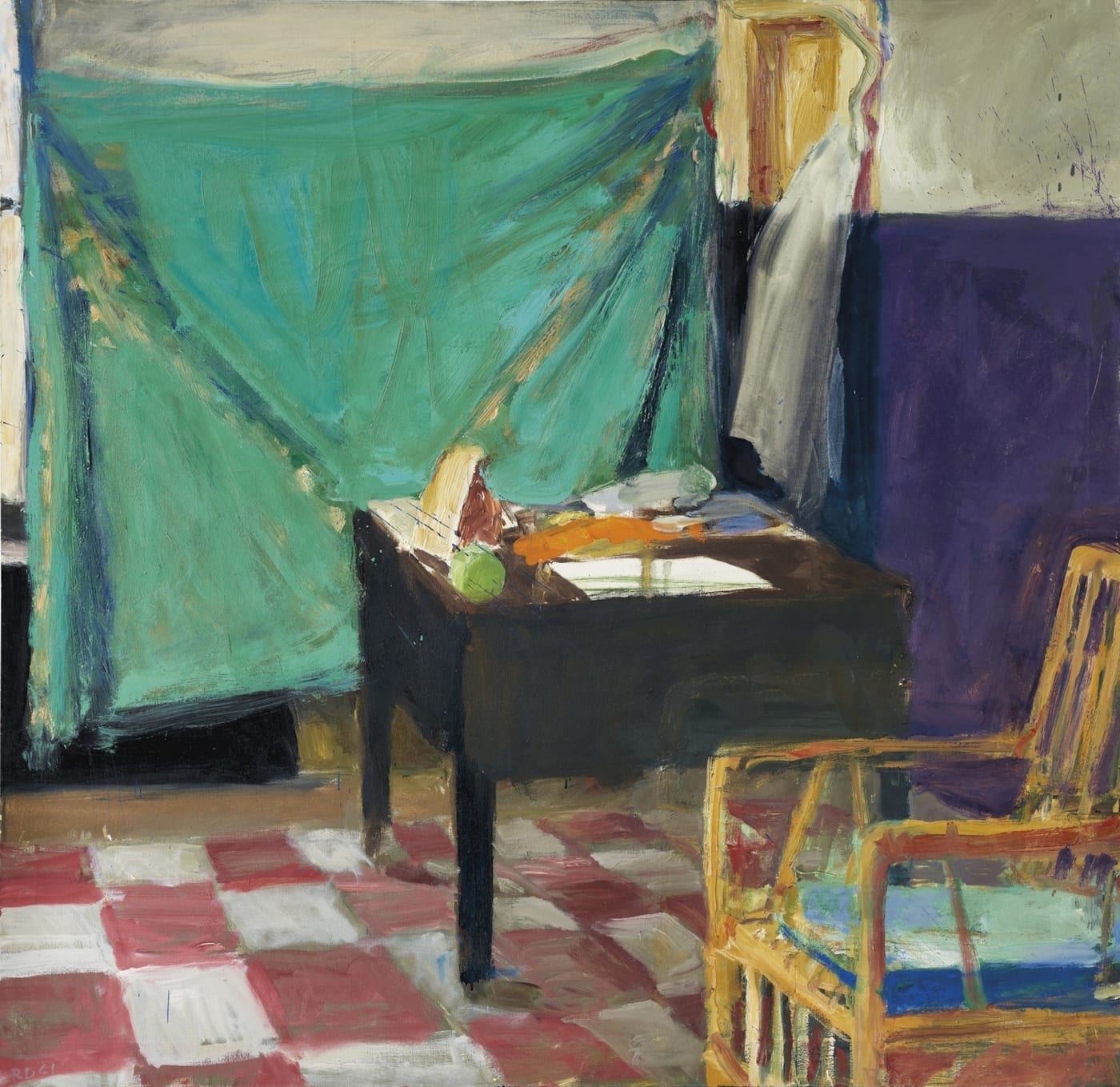 Richard Diebenkorn, Corner of Studio, 1961