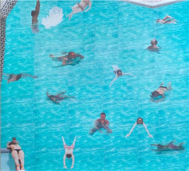 Painting, Ramin Haerizadeh, Swimming Pool, 2009, 7773
