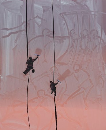 , Tala Madani, Two Squeegee Men, 2024, 78262