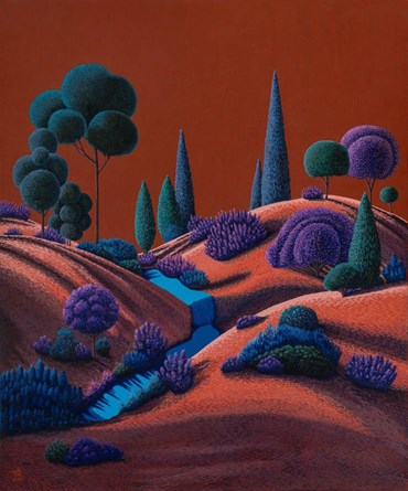 Painting, Arezoo Shahdadi, Hiddenness, 2024, 80718