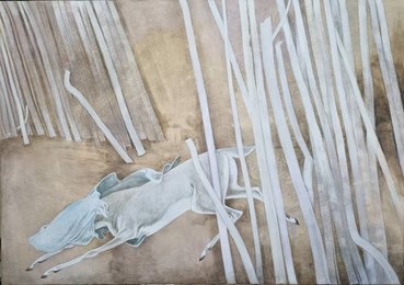 Painting, Omid Hallaj, Hunting Ground, 2012, 76515