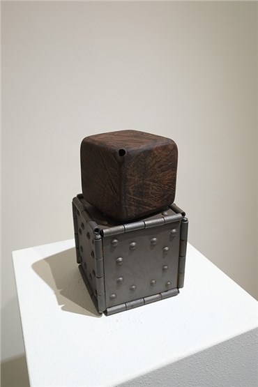 Sculpture, Mohammadhossein Emad, Wooden Sculpture in Metal Box, 2015, 25886