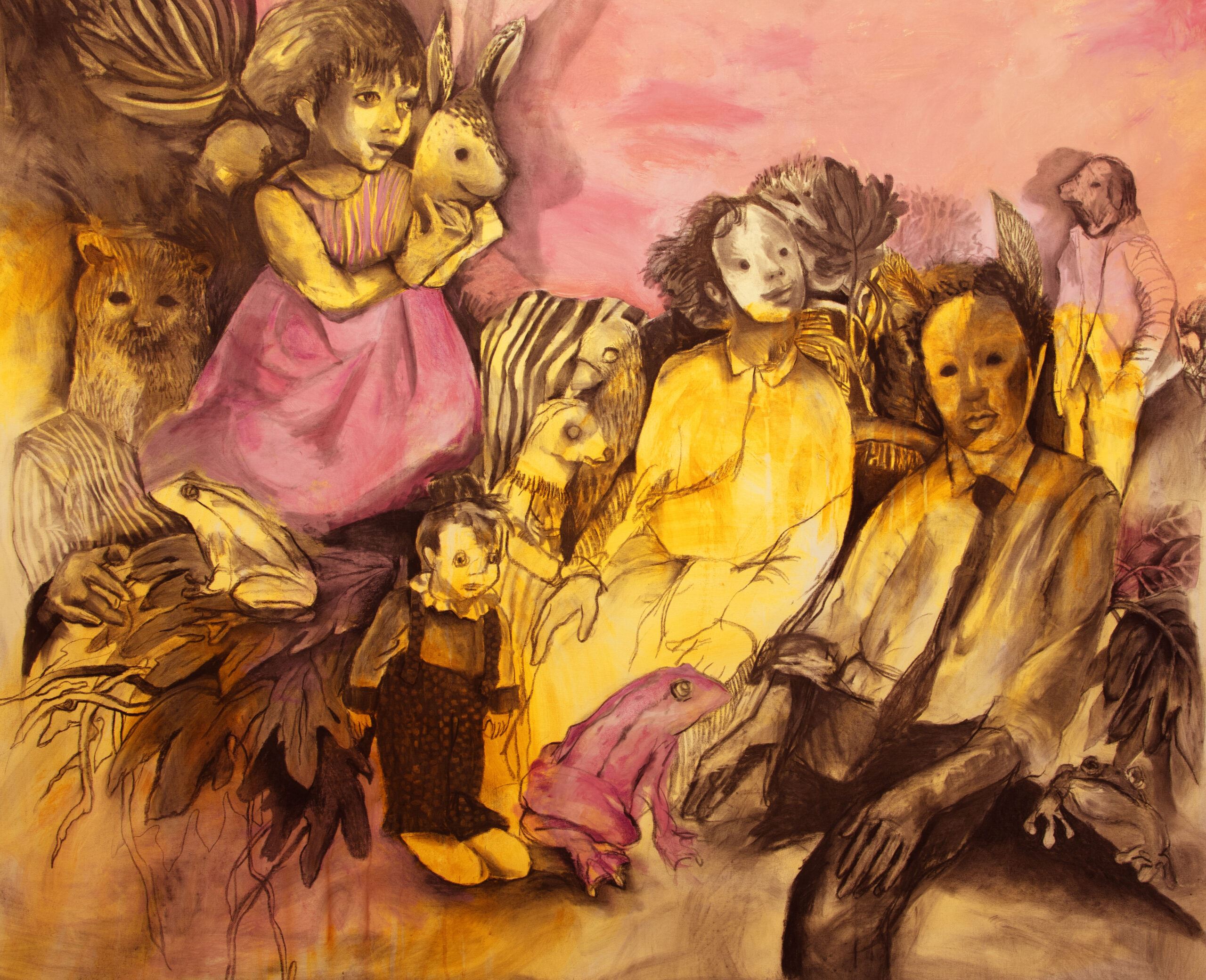 Zahra Zeinali, Masques 1, 2023