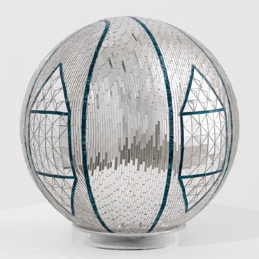 Mixed media, Monir Shahroudy Farmanfarmaian, Mirror Ball, 2010, 81175