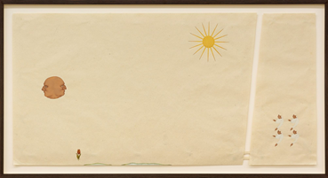 Painting, Laila Tara H, It’s Funny Being Here, Outside in the Inside, 2022, 76865