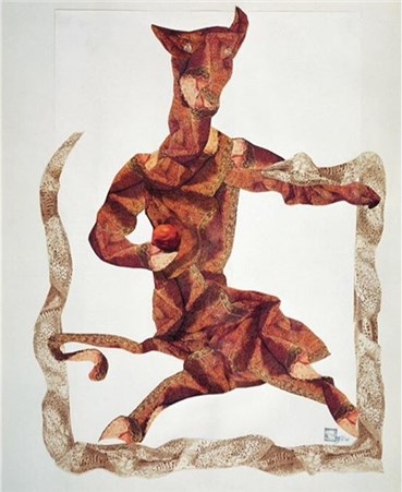 Works on paper, Parvaneh Etemadi, The Witch, 1998, 19928