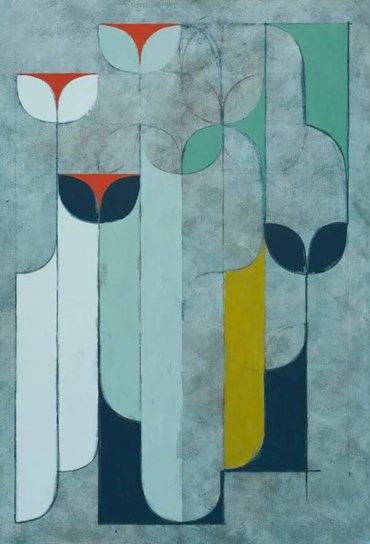 Painting, Kamrooz Aram, Proto-Turquoise Variation I, 2023, 79065