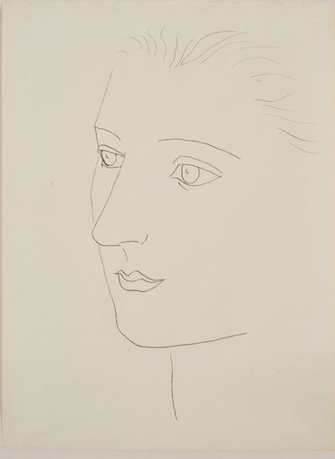 , Pablo Picasso, Head of a Woman (Sara Murphy), 1923, 79091