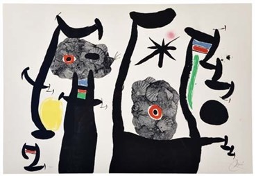 , Joan Miro, Les Coquillages, 1969, 23041
