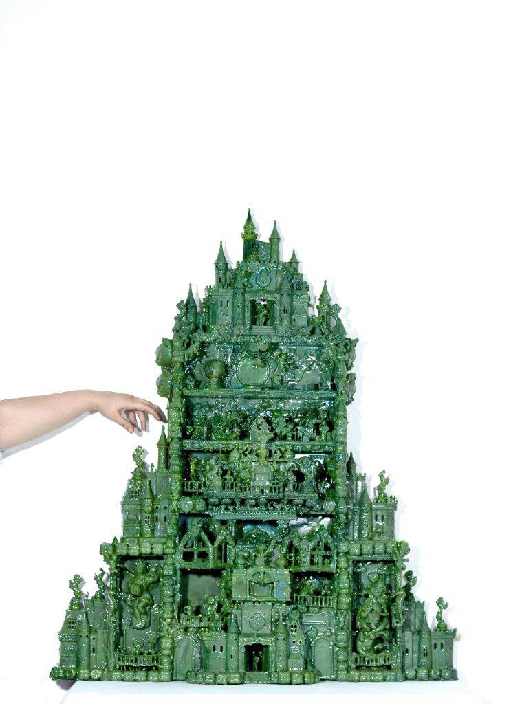 Shaghayegh Ahmadian, A Green Palace, 2024