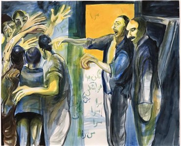 Painting, Reihaneh Hosseini, Mara, Manhara, Manra, 2019, 32800