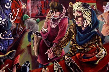 Painting, Saghar Daeiri, Untitled, 2008, 704