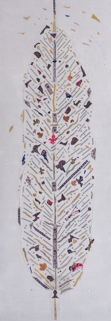 Mixed media, Maryam Salour, Sarvenaz 8, 2023, 76533