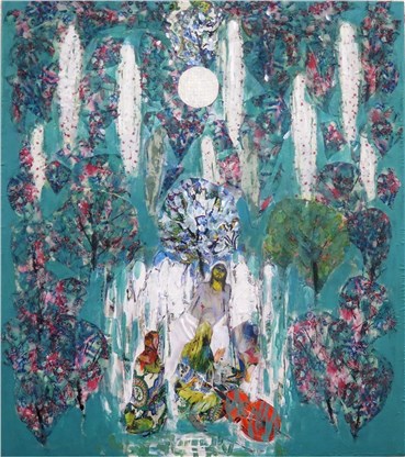 Painting, Ane Mohammad Tatari, Jesus Christ, 2020, 25798
