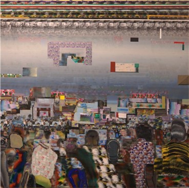 Painting, Taha Heydari, Tetris, 2015, 7131