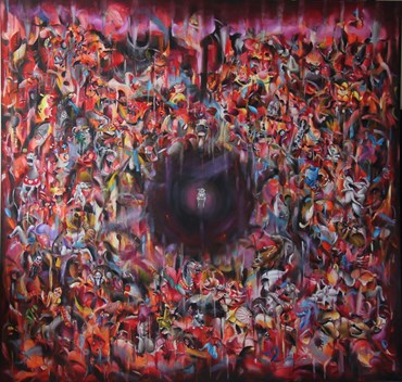 Painting, Nafiseh Emran, We Live Here, 2013, 76704