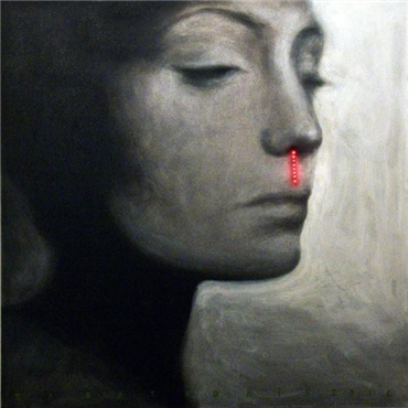 Painting, Mojtaba Tabatabaei, Clot Eleven, 2010, 25408