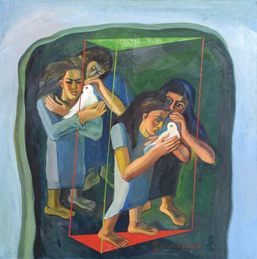 Painting, Hannibal Alkhas, Untitled, 1994, 80856