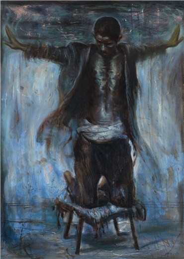 Painting, Omid Moshksar, Untitled, 2010, 39790