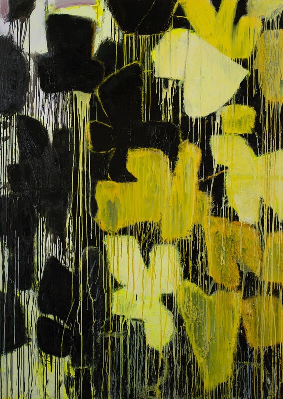 Reza Derakshani, Every Yellow Night, 2023