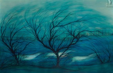 Painting, Hossein Mahjoubi, Untitled, 1974, 75909