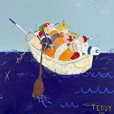 , Teddy Benfield, Bananas on board, 2023, 70168
