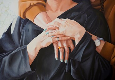 Painting, Nazila Jahangir, Immigration - Friend, 2024, 78886